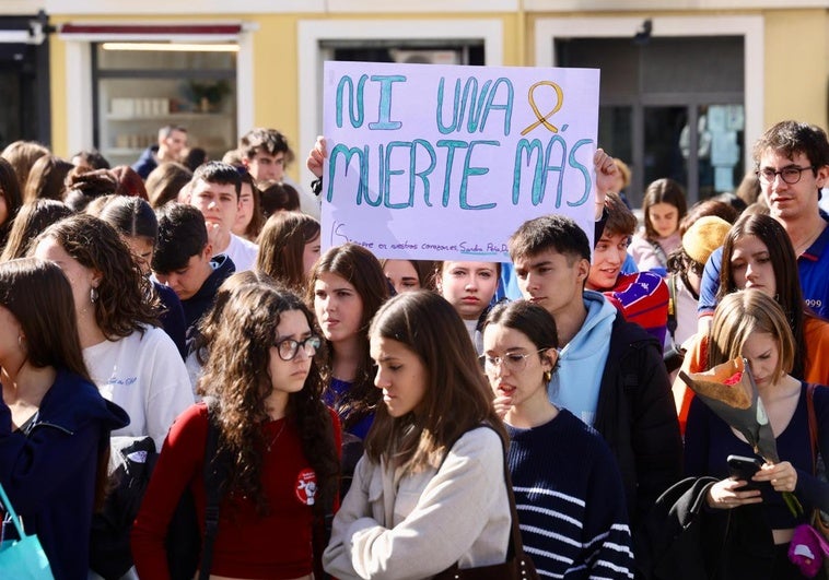 Los estudiantes de Valladolid dicen basta al acoso escolar y exigen más medidas contra el bullying